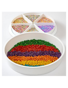 Bandeja Sensorial Redonda Odoorgames 42.9 cm con Tapa