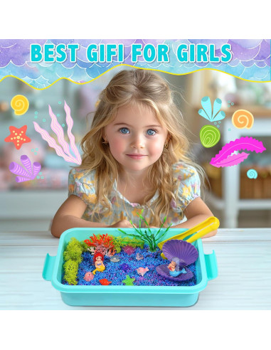 Kit Sensorial Oceánico Carolart con Bolas de Espuma y Almacenaje