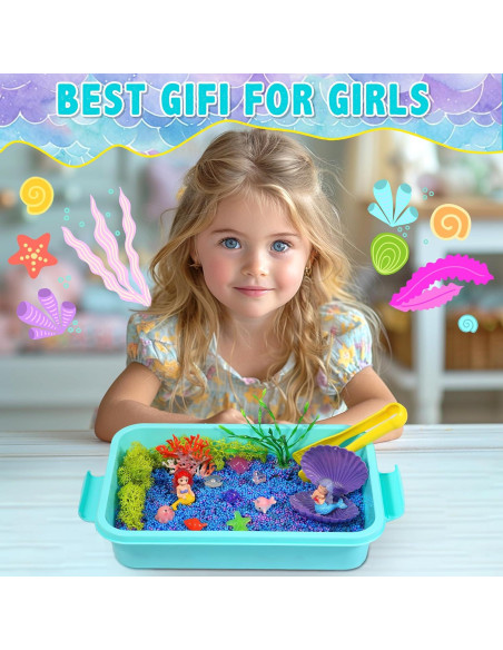 Kit Sensorial Oceánico Carolart con Bolas de Espuma y Almacenaje