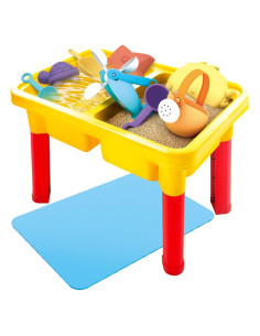 Mesa de Arena y Agua SOWOW 3en1 Portátil para Niños