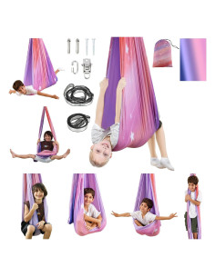 Columpio Sensorial Doble Capa SUCHDECO 198x150cm hasta 136kg