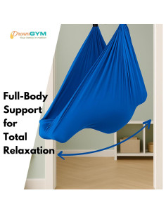 Columpio Sensorial DreamGYM para Puerta Azul - 99.79 kg 2
