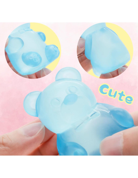 Juguete de Oso de Goma ANZHY para Alivio del Estrés 7.87 cm