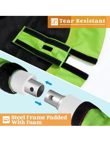 Columpio de Árbol TURFEE 102 cm Arcoíris para Niños