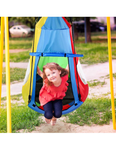 Columpio de Plato Colgante Liliful 99 cm para Niños - 272 kg