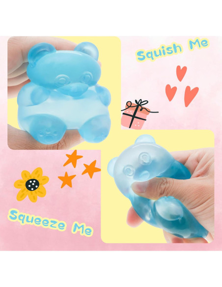 Juguete de Oso de Goma ANZHY para Alivio del Estrés 7.87 cm