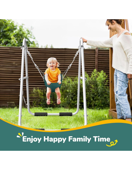 Columpio Plegable para Niños Hapfan - Soporte Metalico 9kg