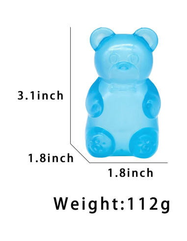 Juguete de Oso de Goma ANZHY para Alivio del Estrés 7.87 cm