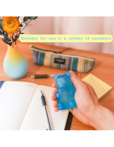 Juguete de Oso de Goma ANZHY para Alivio del Estrés 7.87 cm