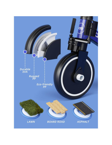 Bicicleta Triciclo 5 en 1 XJD para Niños 1-3 Años Ajustable