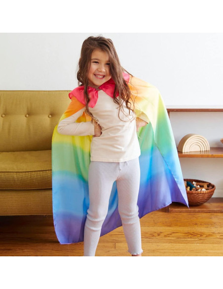 Capa Arcoíris Sarah's Silks para Niños 3 a 8 Años - Seda Pura