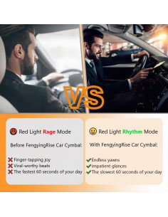 Címbalo de Auto FengyingRise 10.16cm Dorado Antivibración 2