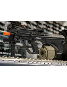 Cargador de Tambor Airsoft Angel Custom Firestorm 1500 Rondas AUG 2