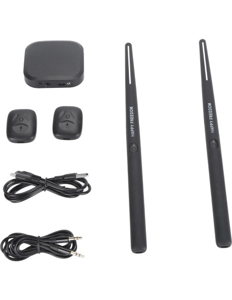 Juego de Batería Virtual Sanpyl Compacto con Detección 3D