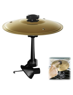 Platillo de Tambor para Coche - Mini Platillo Oro Ajustable