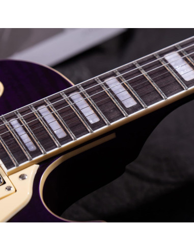Guitarra Eléctrica Grote LPYS-006 Cuerpo Sólido 3.39 kg Púrpura