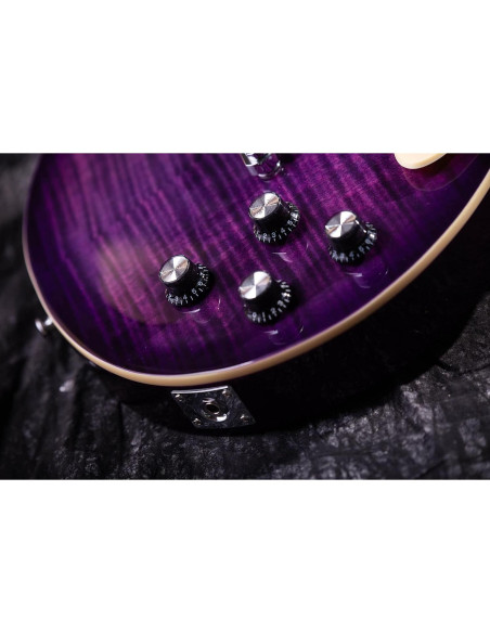 Guitarra Eléctrica Grote LPYS-006 Cuerpo Sólido 3.39 kg Púrpura