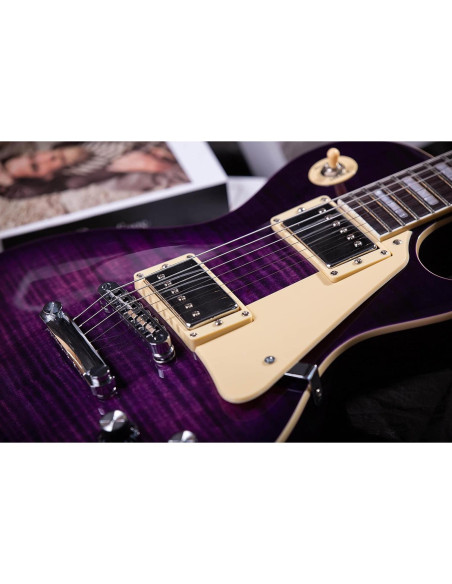 Guitarra Eléctrica Grote LPYS-006 Cuerpo Sólido 3.39 kg Púrpura