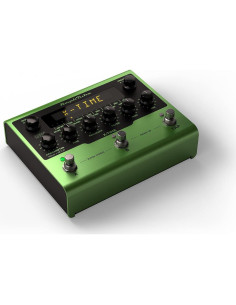 Pedal de Delay AmpliTube X-TIME 16 Efectos 9V Verde 2