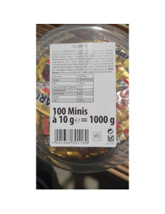 Ositos de Oro Haribo 980g - 100 Bolsitas Mini Gummy 2