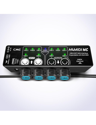 Cables MIDI TRS 3.5mm a DIN 5 Pines - Paquete de 4 - CME