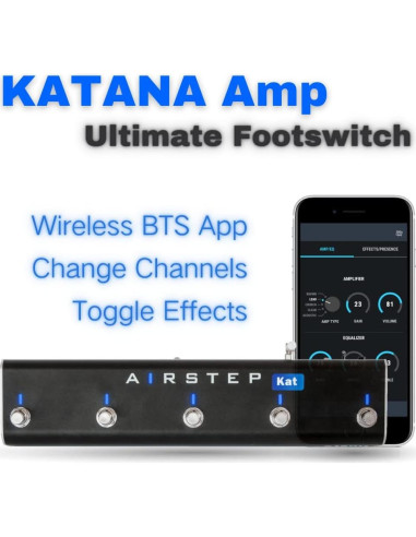 Controlador de Pedal Inalámbrico XSONIC AIRSTEP Kat para KATANA