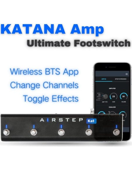 Controlador de Pedal Inalámbrico XSONIC AIRSTEP Kat para KATANA