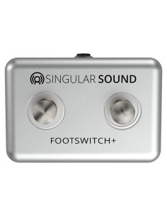 Pedal de Pie Doble Plus BeatBuddy 6.35mm Ergonómico