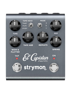 Pedal de Eco Strymon El Capistan V2 dTape 9V Gris