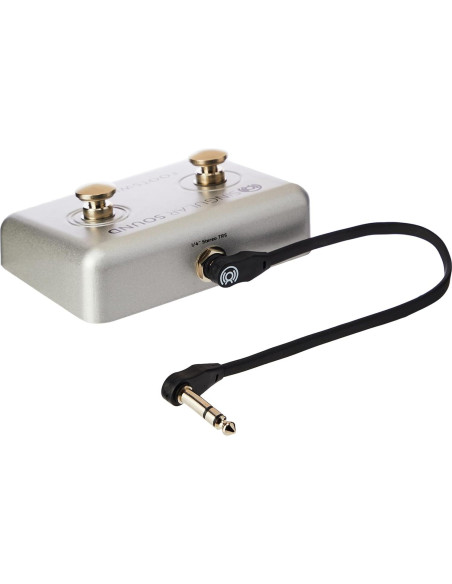 Pedal de Pie Doble Plus BeatBuddy 6.35mm Ergonómico