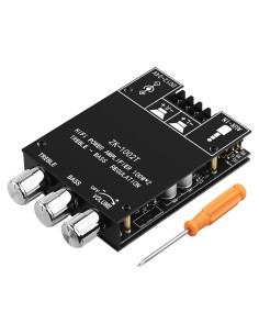 Amplificador Bluetooth 5.0 ZK-1002T 2x100W TPA3116D2 HiFi