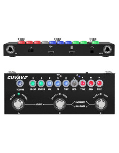 Pedal de Efectos Múltiples Cube Baby para Guitarra - 9 Efectos