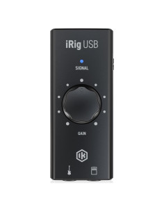 Interfaz de Audio para Guitarra IK Multimedia iRig USB 24 bits