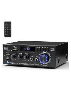 Amplificador Estéreo Bluetooth 5.0 AK45 400W 2 Canales
