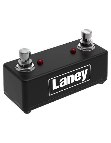 Pedal Doble Laney FS2-MINI con LED y Cable Desmontable