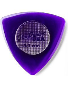 Puas de guitarra Dunlop Tri Stubby 3.0mm - Paquete de 6 2