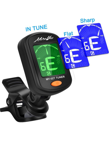 Kit Afinador y Capo de Guitarra MOREYES con Púas 0.71mm