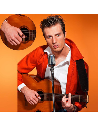 Puas de Pulgar de Guitarra Celuloide 12 Piezas con Caja