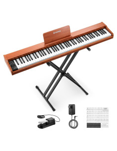 Teclado Digital Donner DEP-1S 88 Teclas con Bluetooth y Pedal