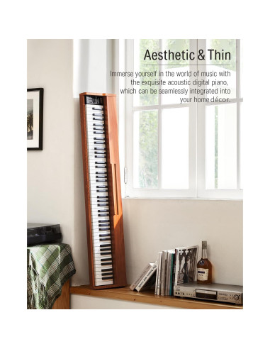 Teclado Digital Donner DEP-1S 88 Teclas con Bluetooth y Pedal