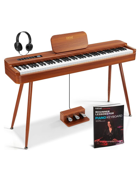 Piano Digital AKLOT AUR-LS01 88 Teclas con Pantalla Táctil