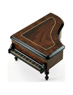 Caja de Música Clásica Piano de Cola MusicBoxAttic 30 Notas