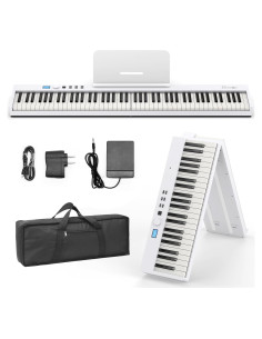 Piano Digital Plegable BESFAN PJ88C 88 Teclas Semi-Pesadas