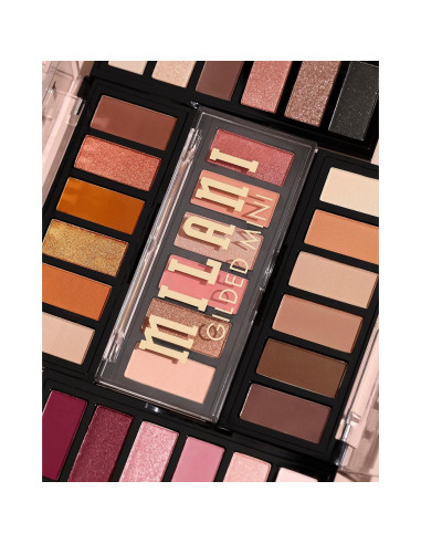 Paleta de Sombras de Ojos Mini Gilded Milani 6 Tonos Mate y Brillantes