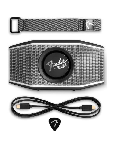 Altavoz Bluetooth Fender x Teufel ROCKSTER GO 2 - Impermeable, 28h Batería
