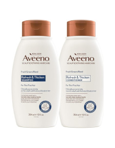 Conjunto Champú y Acondicionador Aveeno Fresh Greens 354 ml