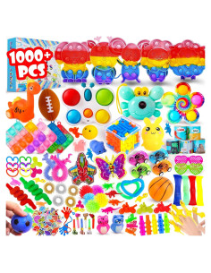 1000 Piezas Juguetes Antiestrés DKZ para Niños y Adultos