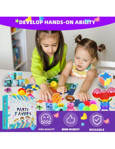 1000 Piezas Juguetes Antiestrés DKZ para Niños y Adultos