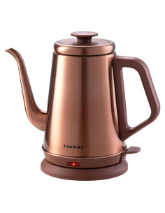 Hervidor Eléctrico DmofwHi 1000W 1.0L Acero Inoxidable Cobre