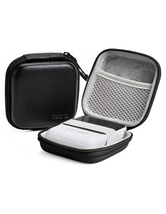 Funda de Cargador Linpr para Macbook - Estuche Organizador Negro M